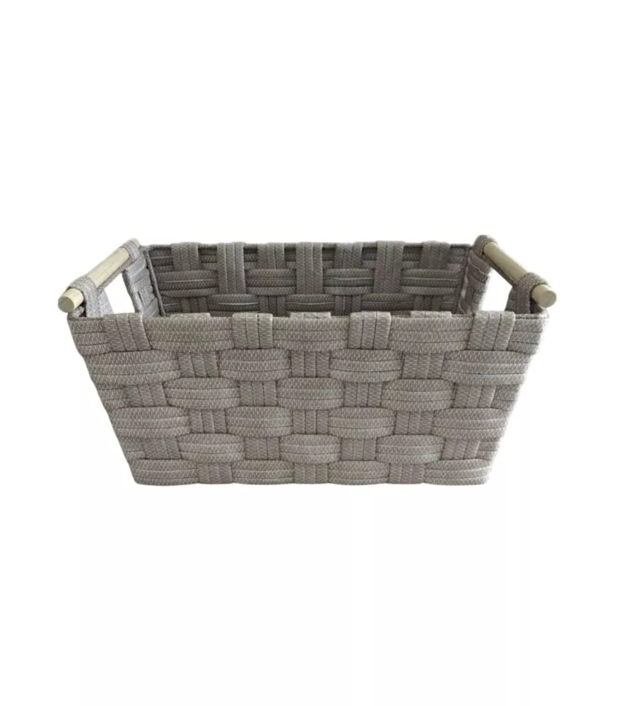 CESTINO IN TNT EASY SYSTEM "MEDIO" BEIGE 42X27,5X20,5 CM