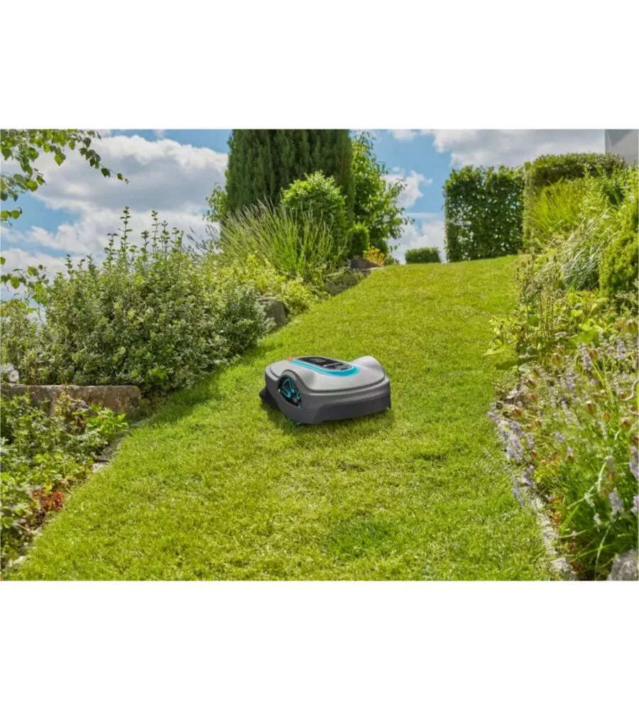 ROBOT TAGLIAERBA GARDENA "SILENO LIFE 1500" AREA DI TAGLIO 1500 MQ