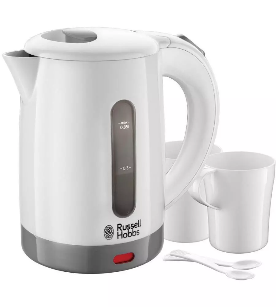 BOLLITORE ELETTRICO RUSSEL HOBBS BIANCO 0,85 LT 1000W