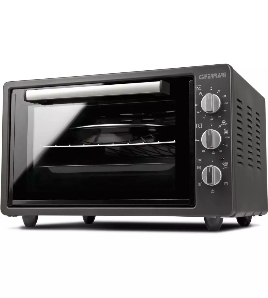 FORNETTO ELETTRICO G3 FERRARI "ROSTÒ TITANIUM 37" NERO 1300W