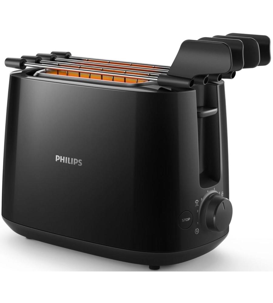 TOSTAPANE PHILIPS NERO 600W