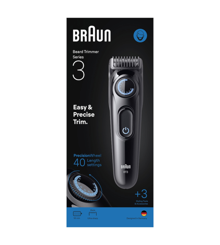 REGOLABARBA RICARICABILE BRAUN LAMA 40 MM