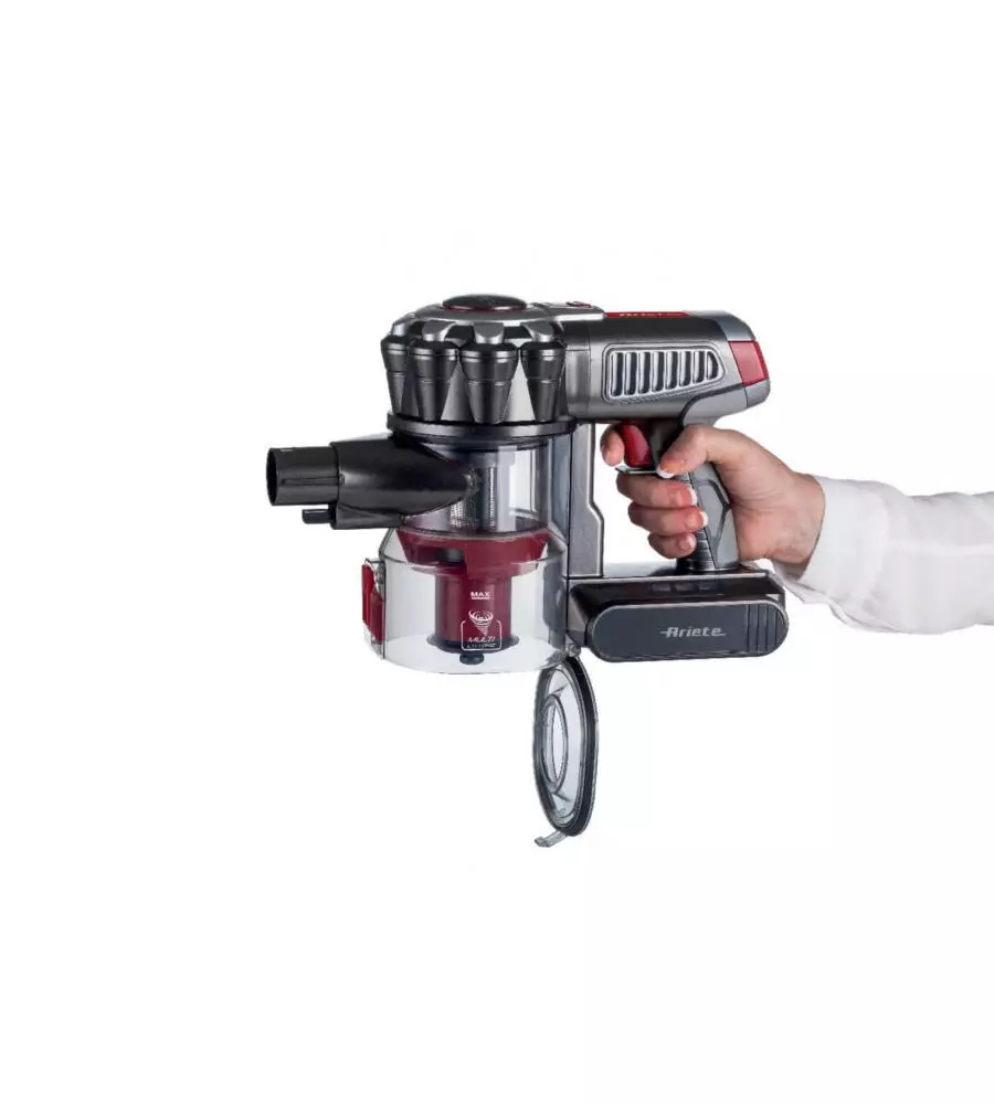 SCOPA ELETTRICA RICARICABILE ARIETE ROSSO 22,2V