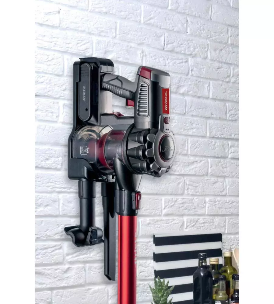 SCOPA ELETTRICA RICARICABILE ARIETE ROSSO 22,2V