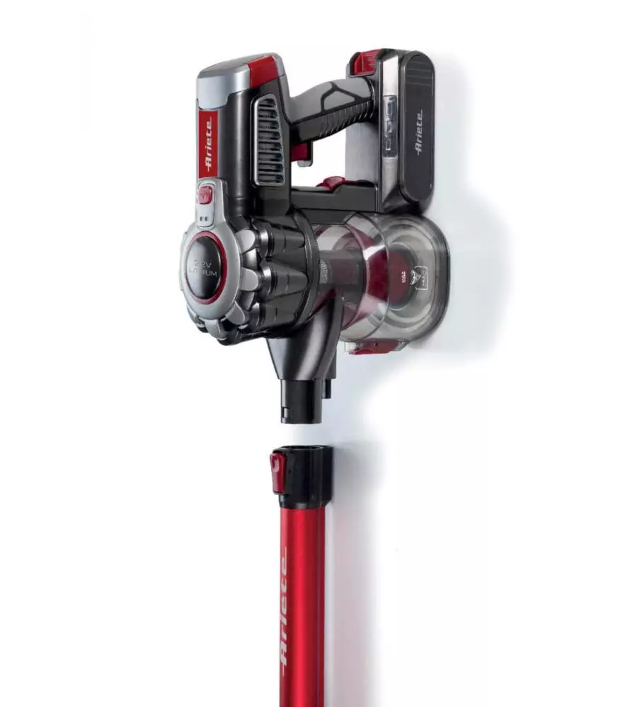 SCOPA ELETTRICA RICARICABILE ARIETE ROSSO 22,2V