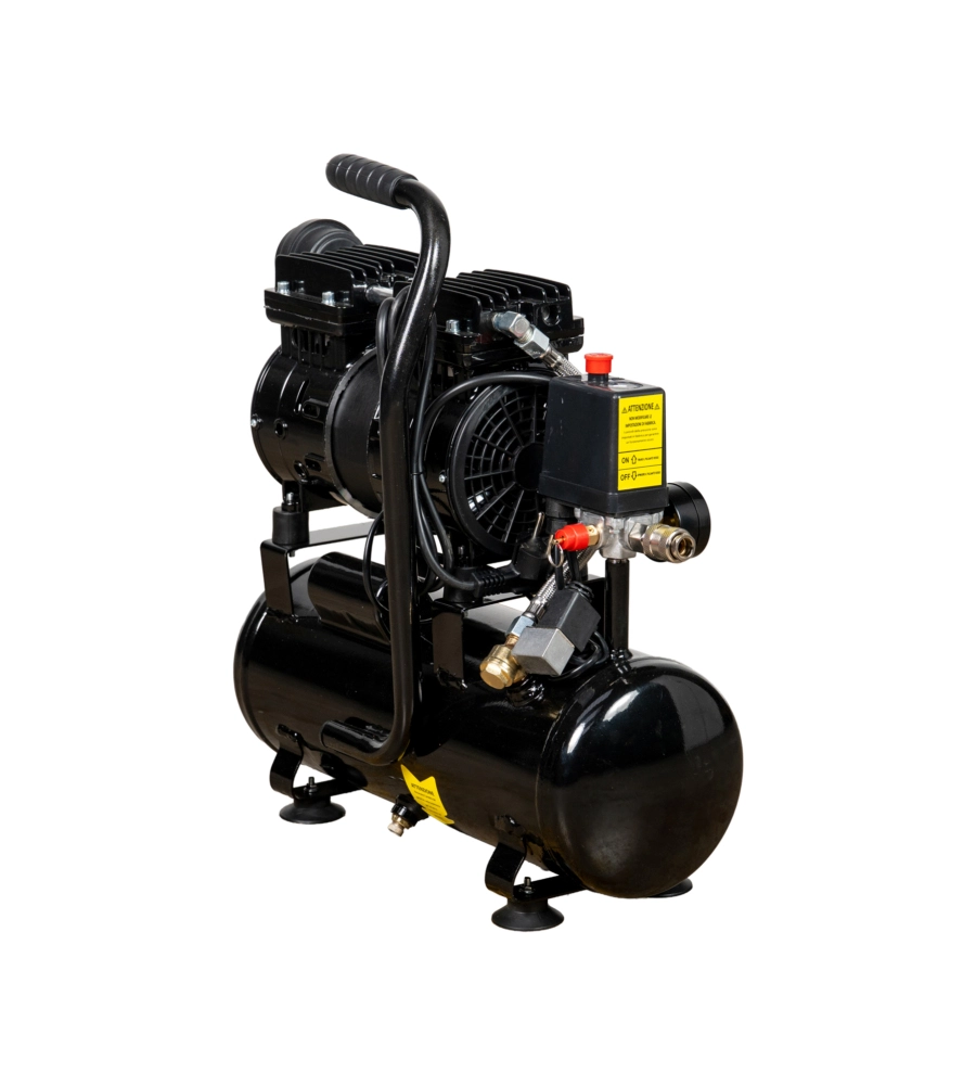 Compressore aria silenziato System+ 8lt 0,73hp