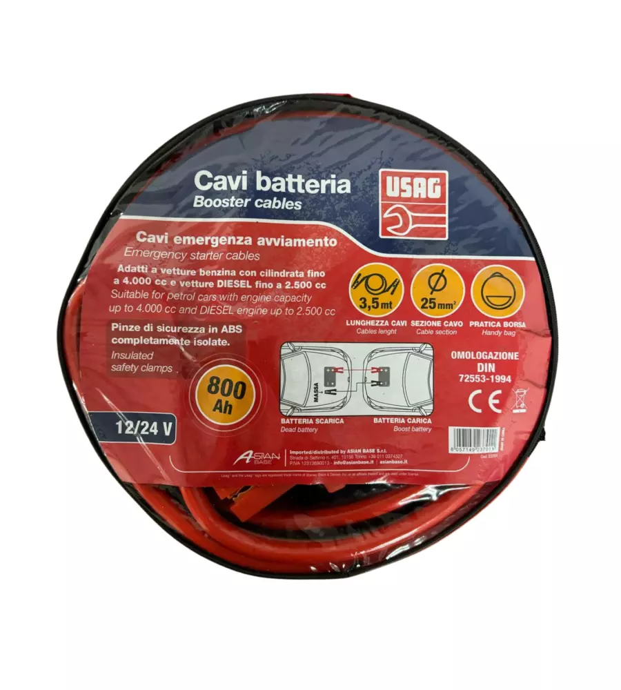 CAVO AVVIAMENTO AUTO USAG 800 AMP