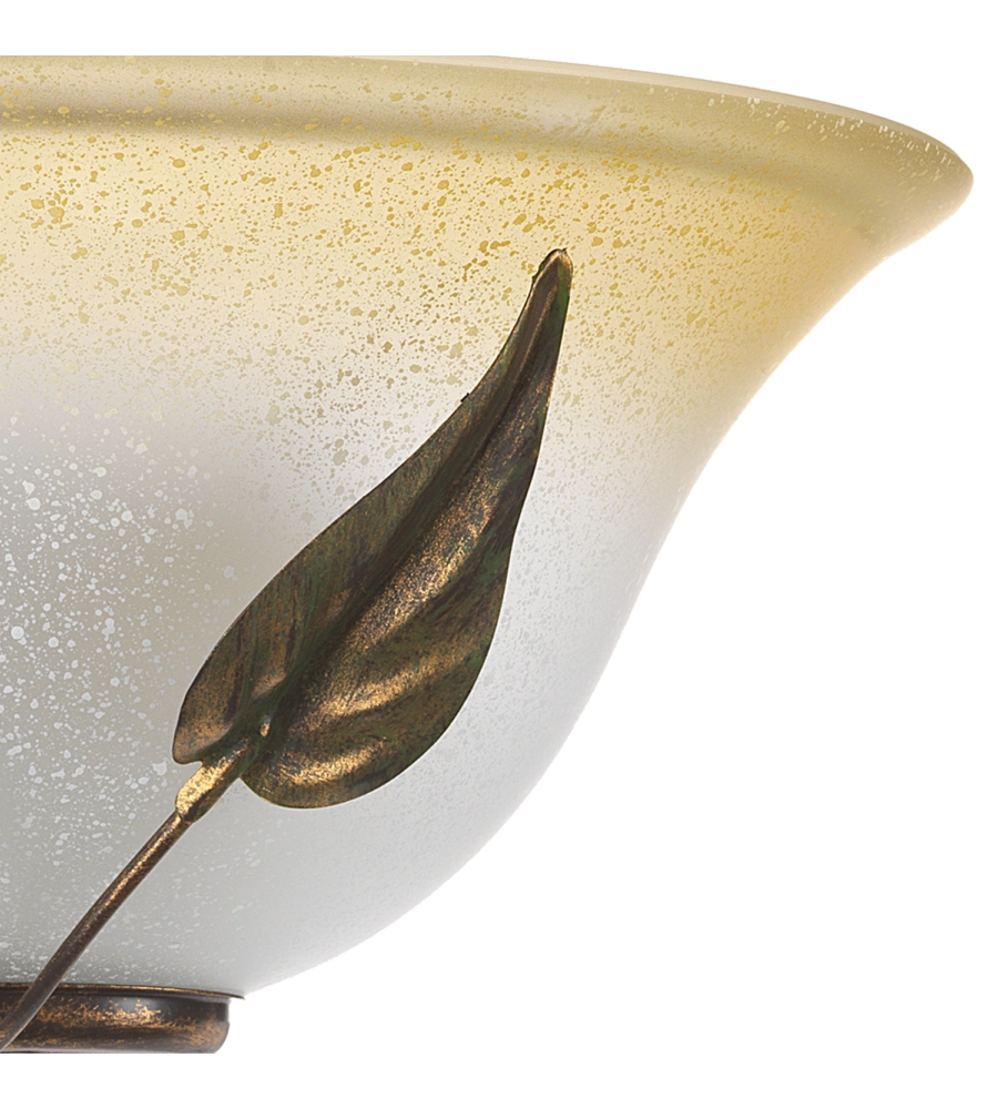 APPLIQUE 1 LUCE ONLI "MIRA" BRONZO E27