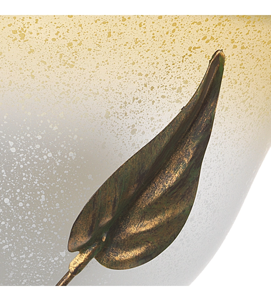 APPLIQUE 1 LUCE ONLI "MIRA" BRONZO E27