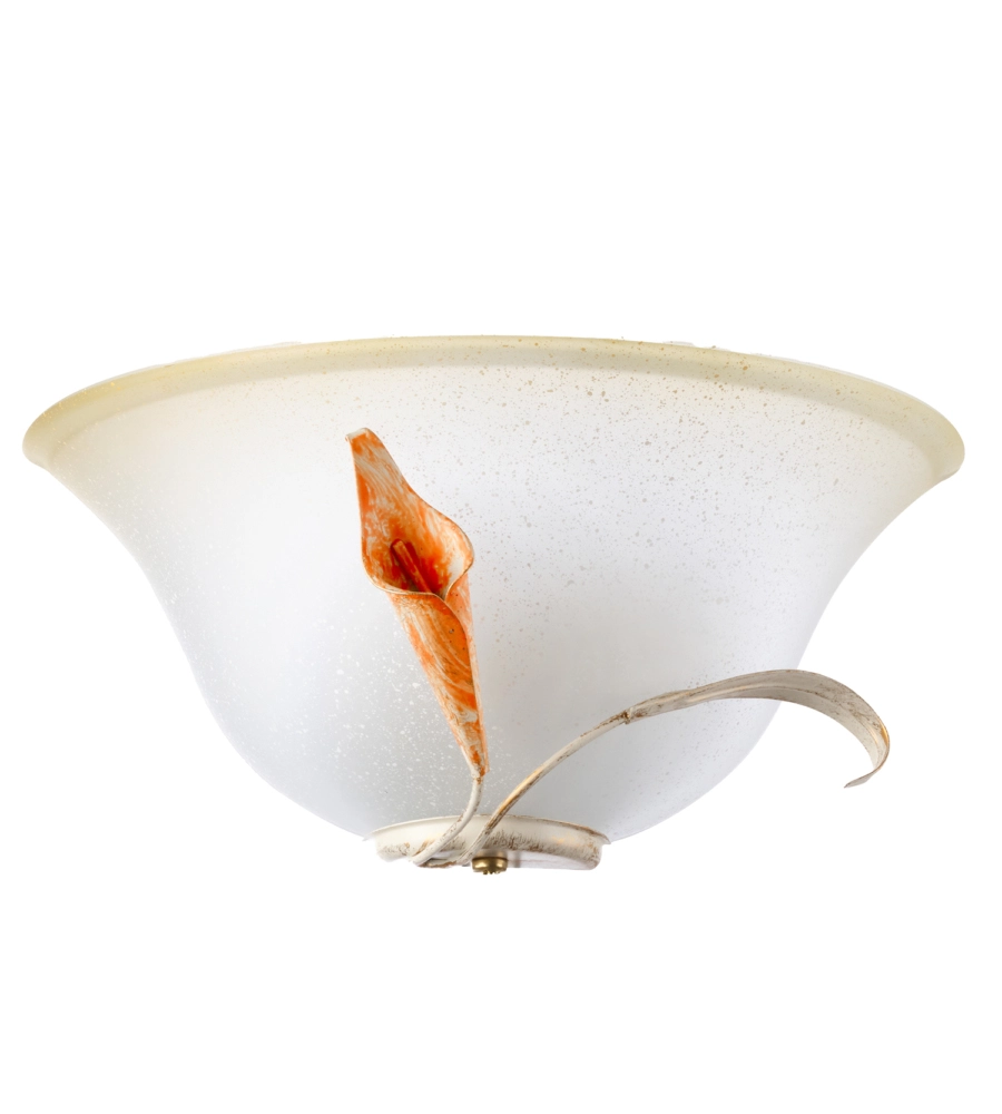 APPLIQUE 1 LUCE ONLI "VASCHETTA" AVORIO E27