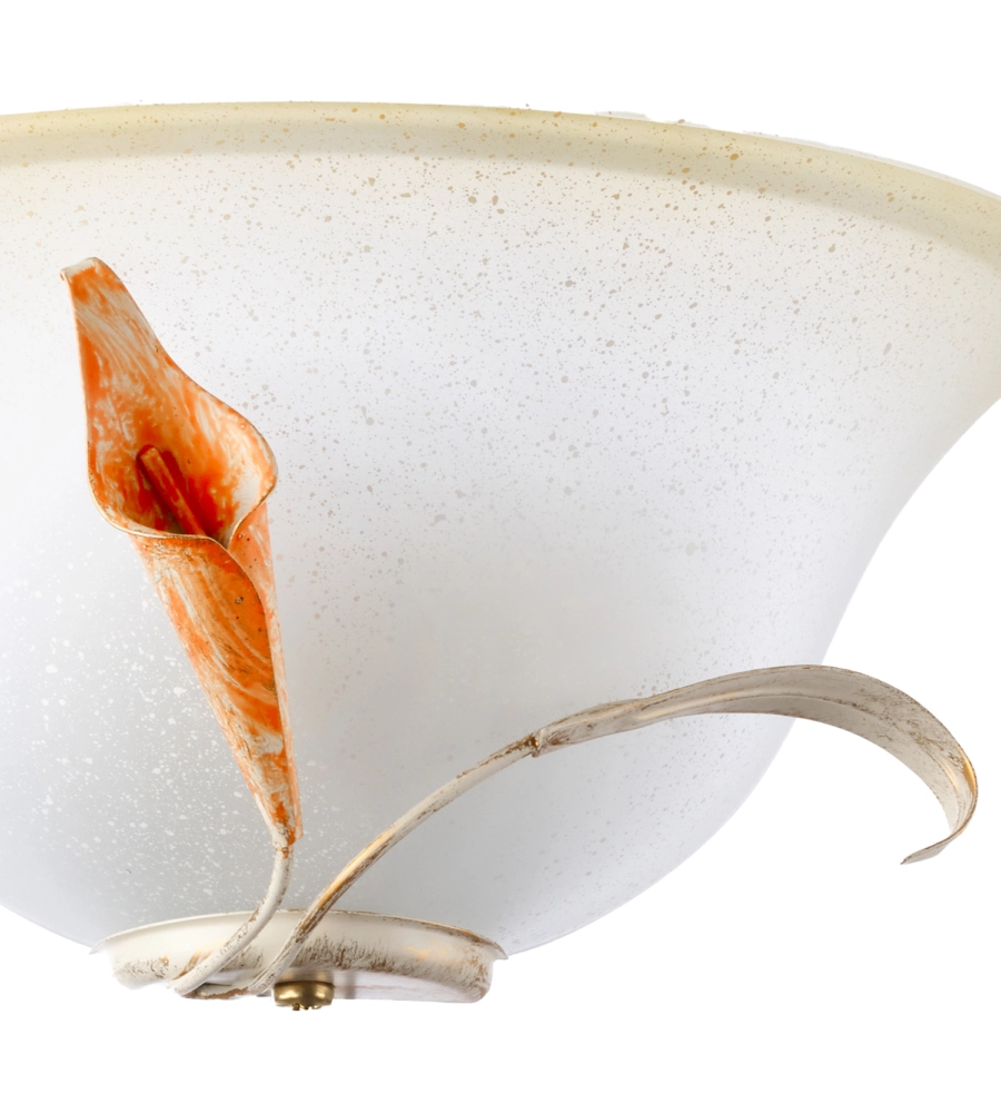 APPLIQUE 1 LUCE ONLI "VASCHETTA" AVORIO E27