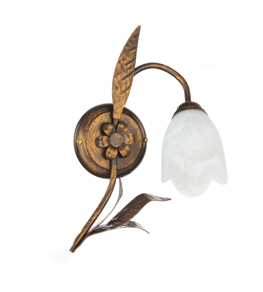 APPLIQUE 1 LUCE ONLI "SONIA" BRONZO E14