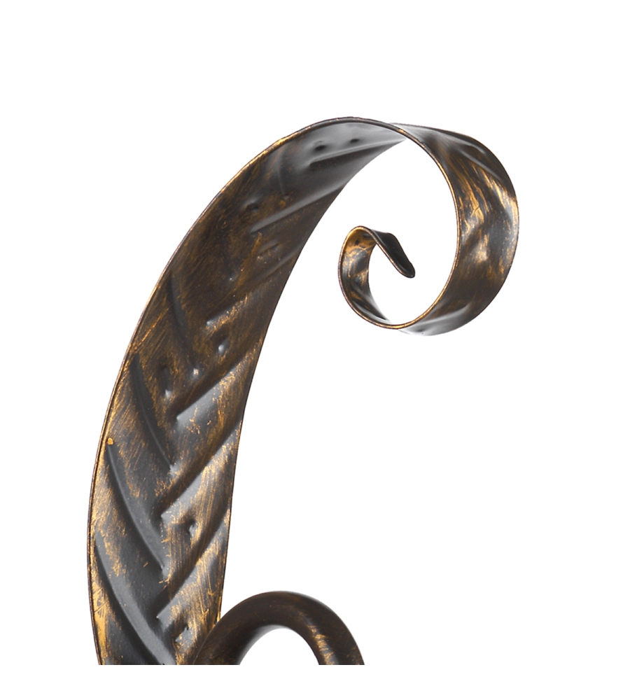 APPLIQUE 1 LUCE ONLI "ALGA" BRONZO E14