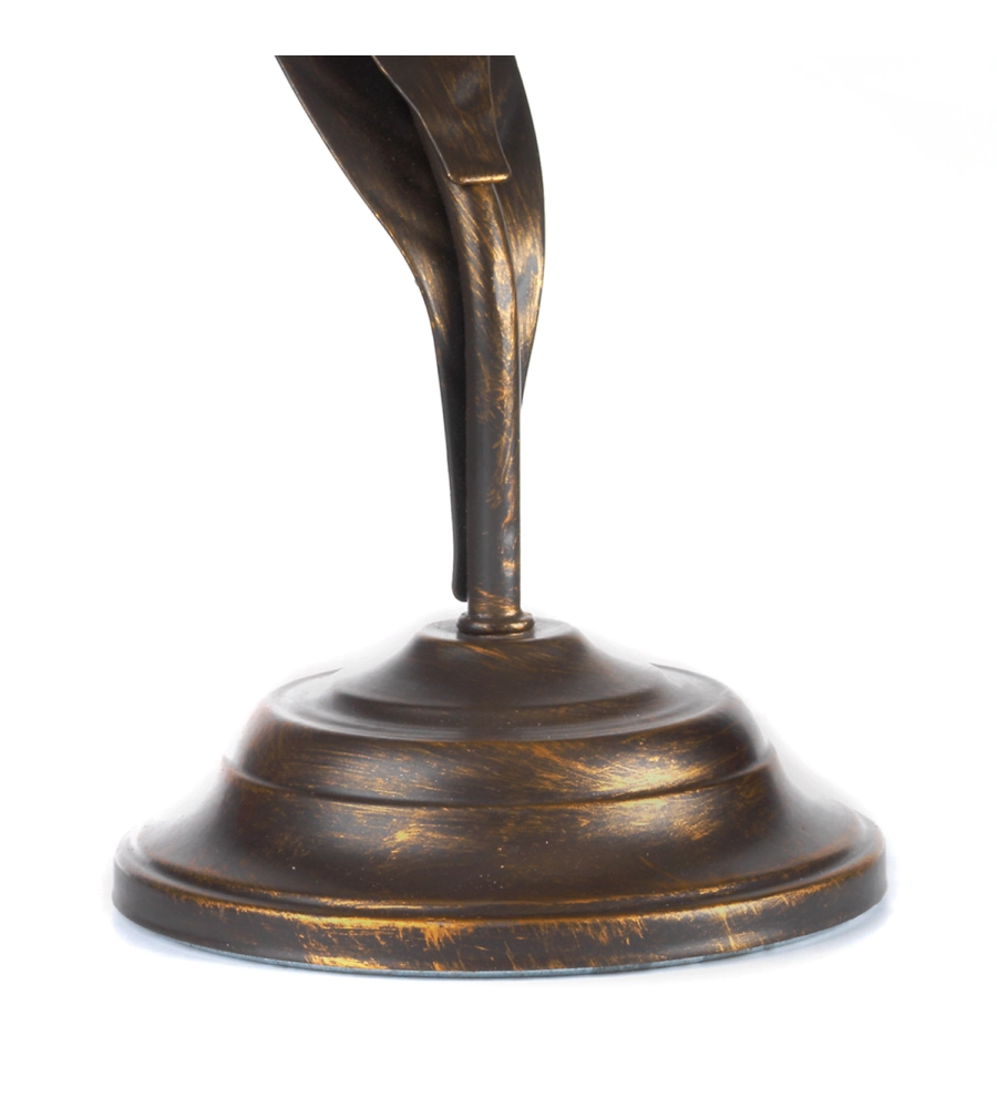 LAMPADA DA TAVOLO 1 LUCE ONLI "ALGA" BRONZO E14