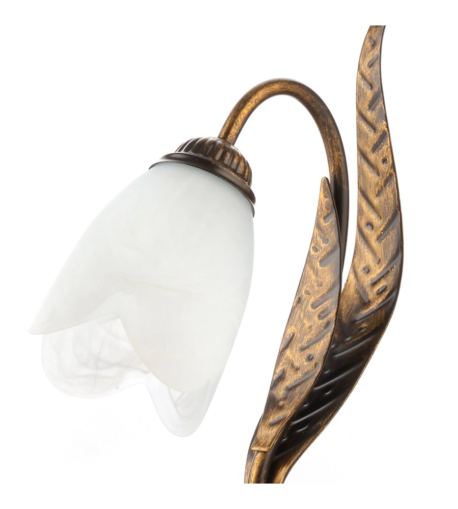 LAMPADA DA TAVOLO 1 LUCE ONLI "SONIA" BRONZO E14