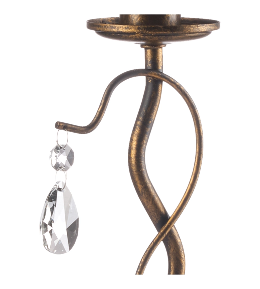 LAMPADA DA TAVOLO 1 LUCE ONLI "DELIA" BRONZO E14