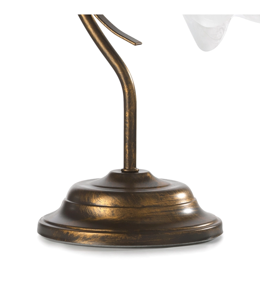 LAMPADA DA TAVOLO 1 LUCE ONLI "ODINO" BRONZO E14