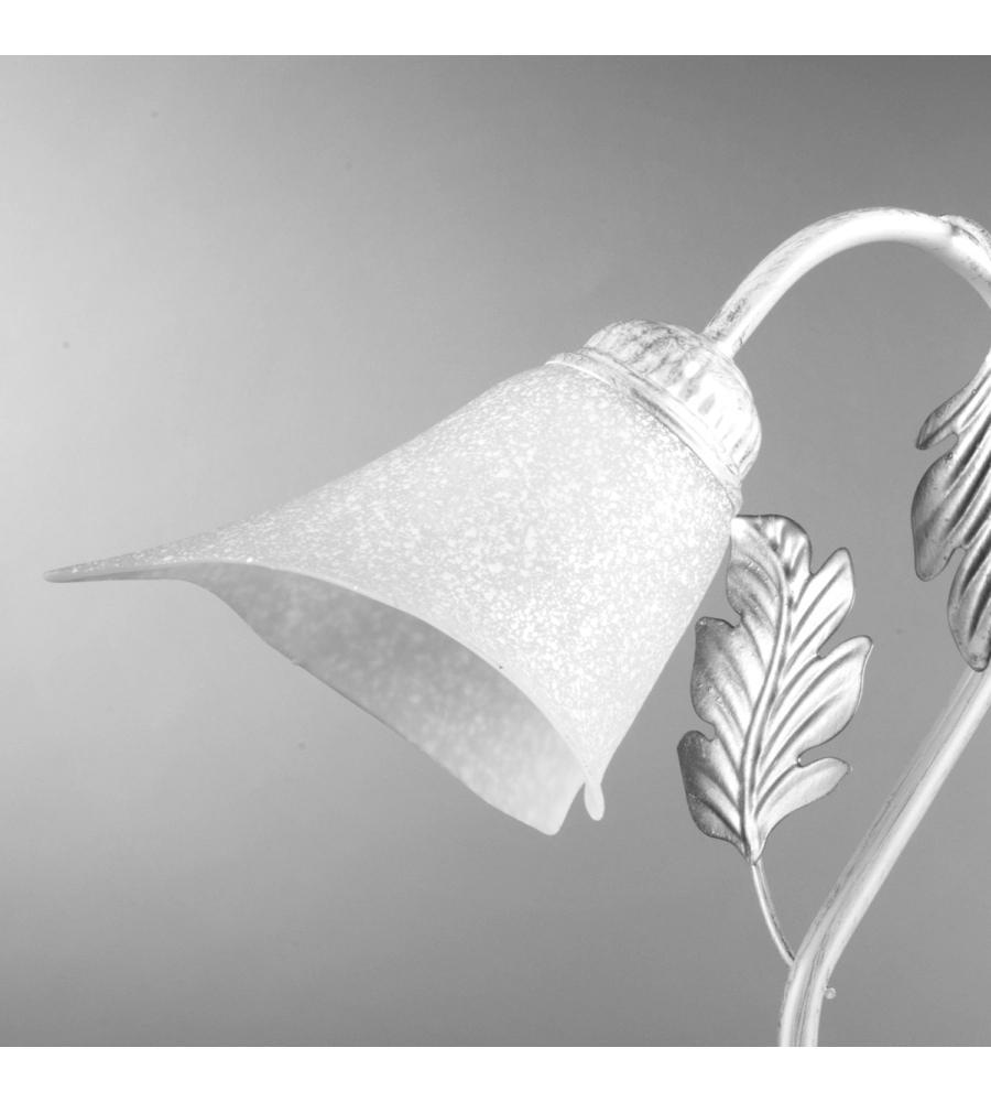 LAMPADA DA TAVOLO 1 LUCE ONLI "MARILENA" ARGENTO E14