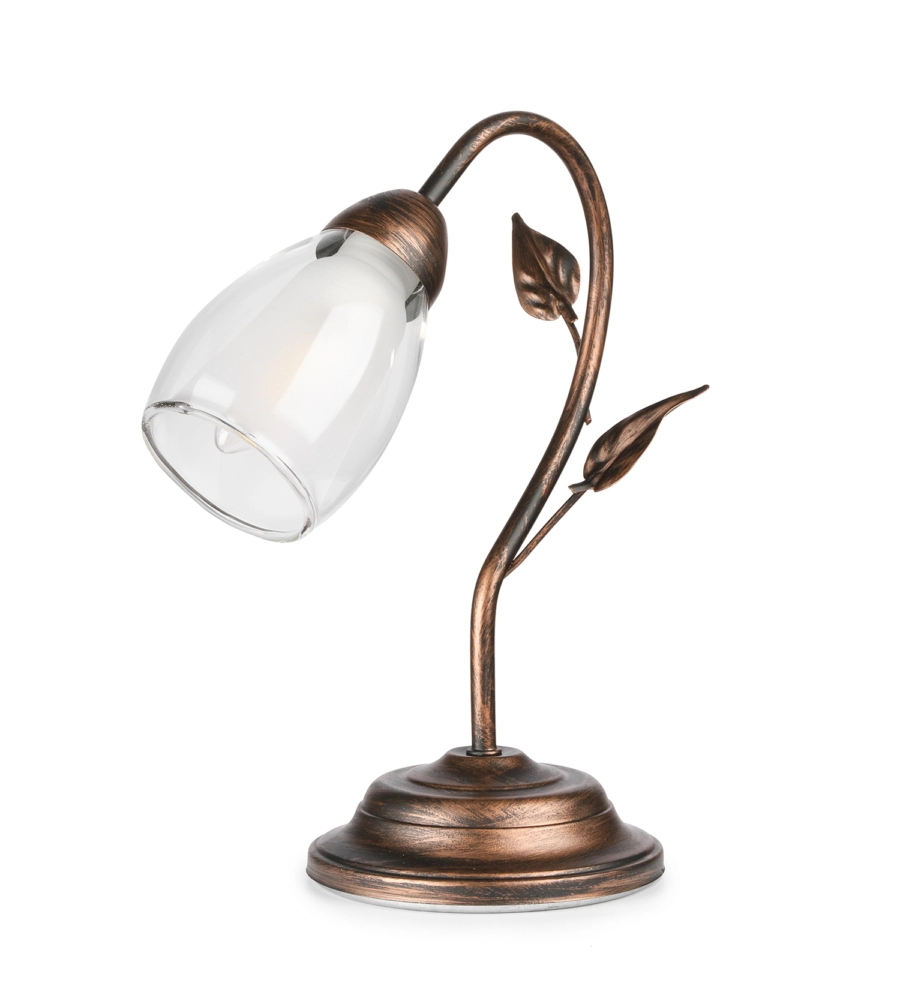 LAMPADA DA TAVOLO 1 LUCE ONLI "LILIANA" BRONZO E14