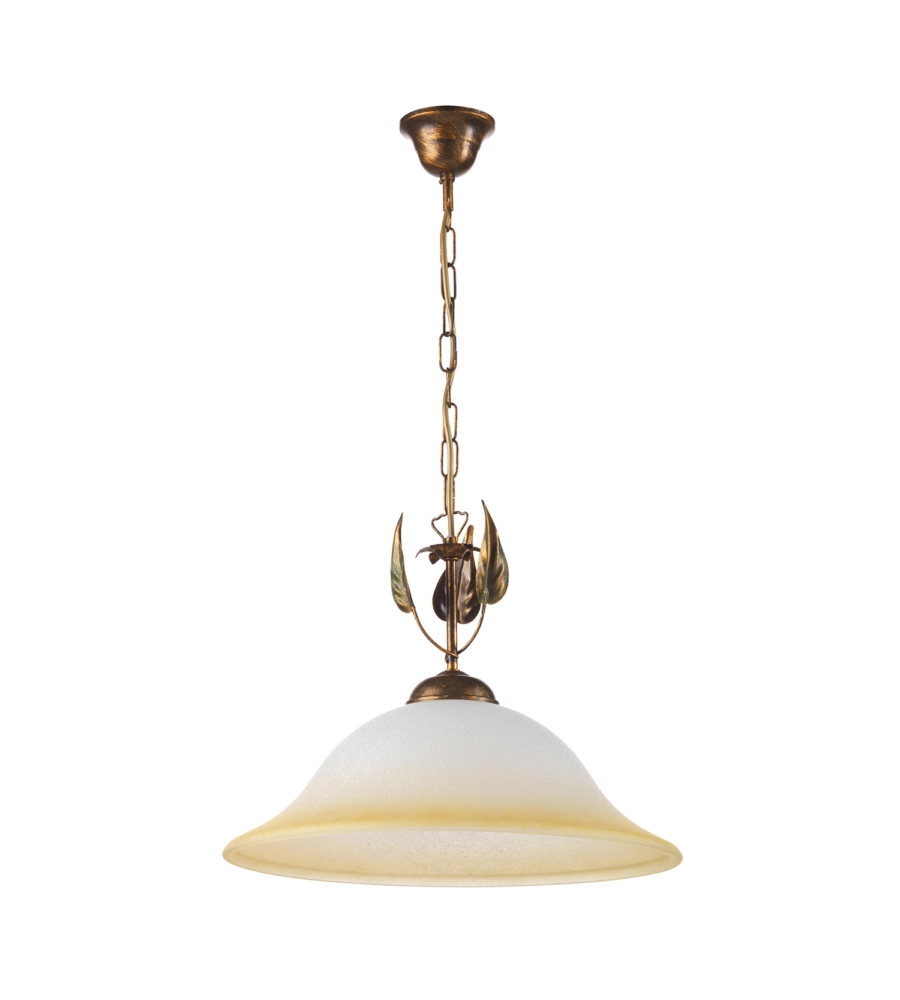 LAMPADARIO 1 LUCE ONLI "MIRA" BRONZO E27 40 CM