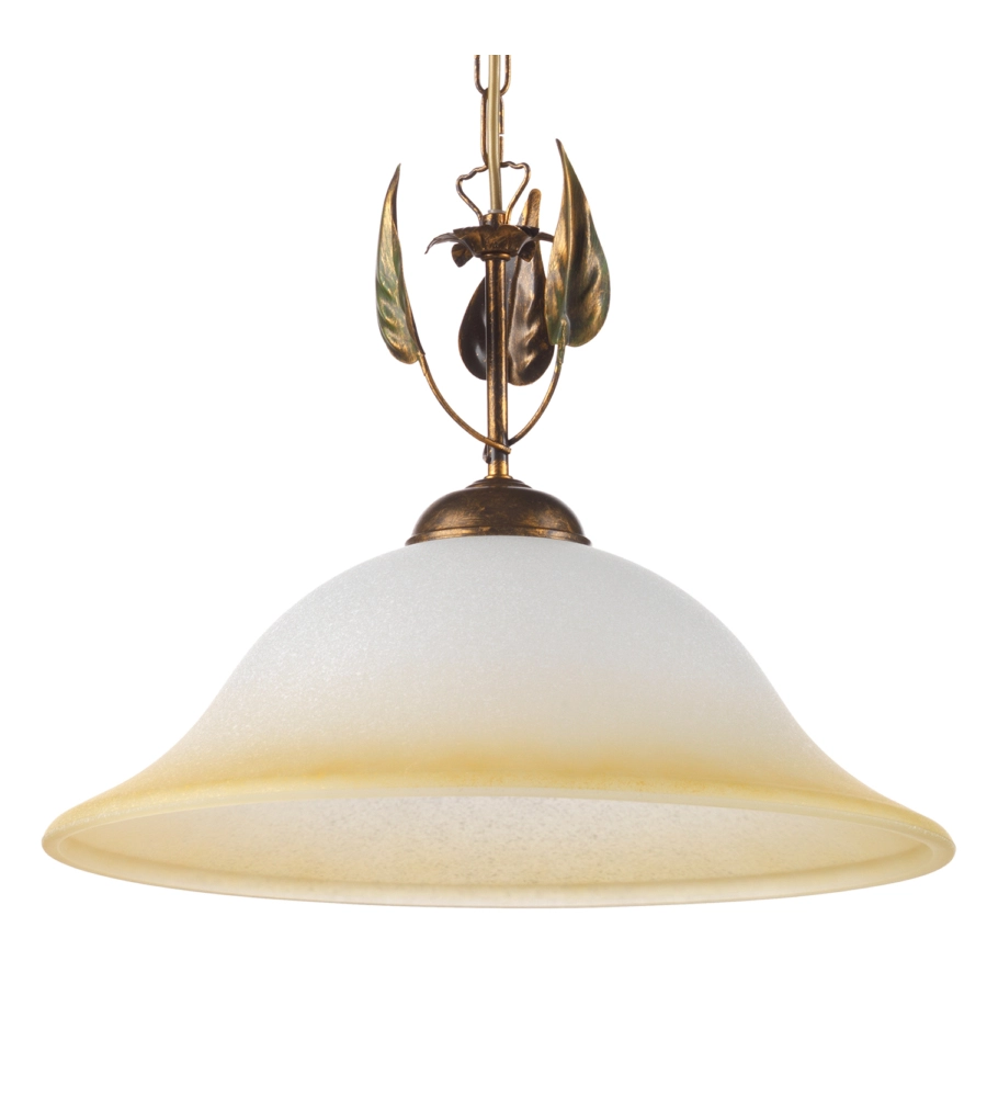 LAMPADARIO 1 LUCE ONLI "MIRA" BRONZO E27 40 CM