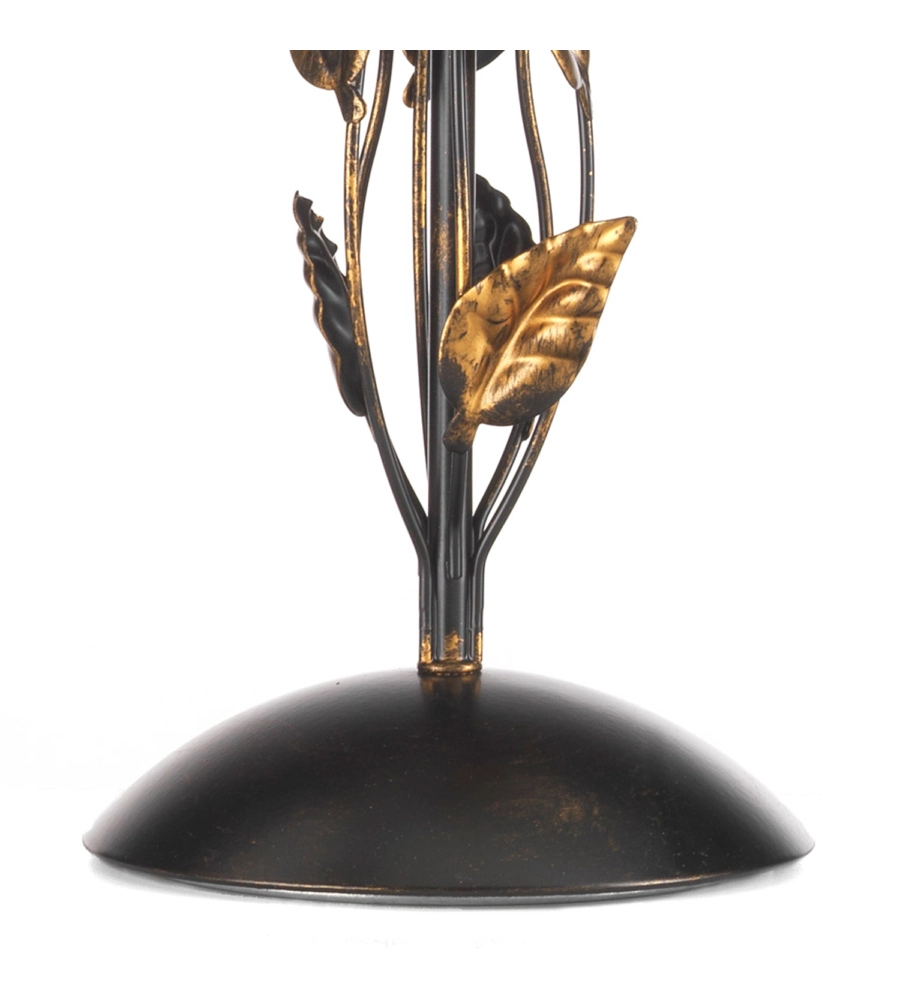 LAMPADA DA TAVOLO 1 LUCE ONLI "COLLANA" BRONZO E14