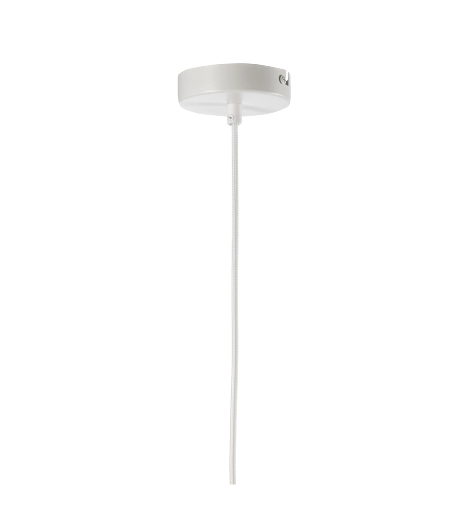 LAMPADARIO 1 LUCE ONLI "FRINGILLA" MARRONE E27