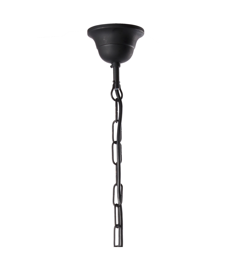 LAMPADARIO 3 LUCI ONLI "CANDELA" NERO E14