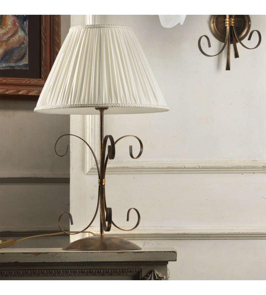 LAMPADA DA TAVOLO 1 LUCE ONLI "GRANDE" BRONZO E27