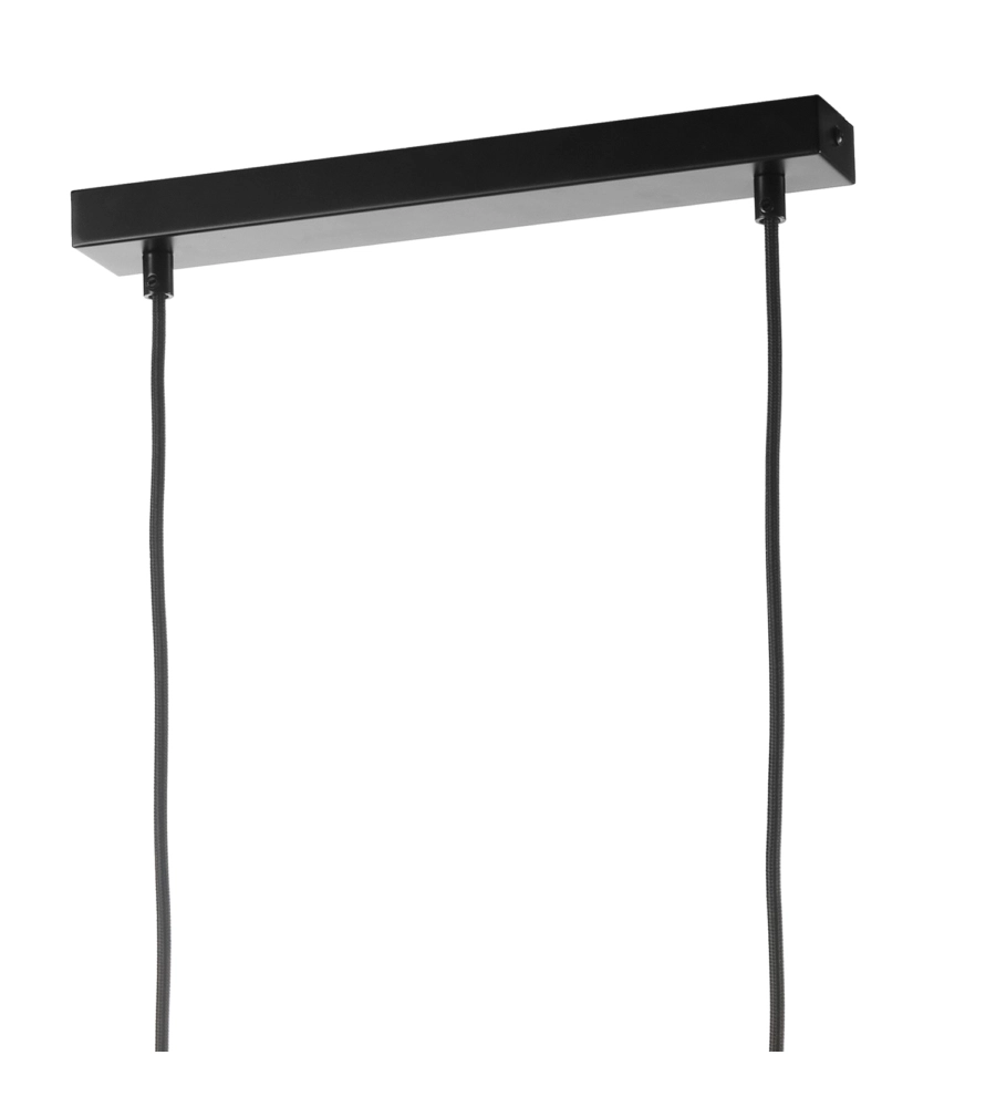 LAMPADARIO 2 LUCI ONLI "MADU" LEGNO E27
