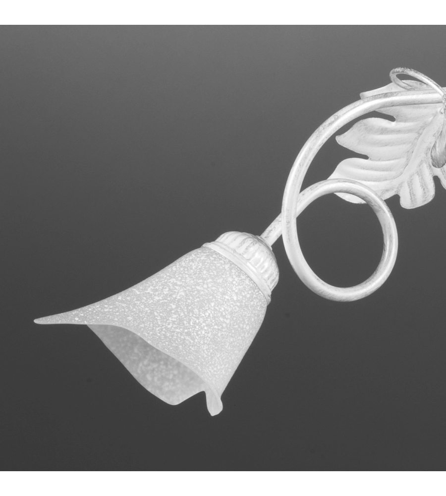 LAMPADARIO 3 LUCI ONLI "MARILENA" ARGENTO E14