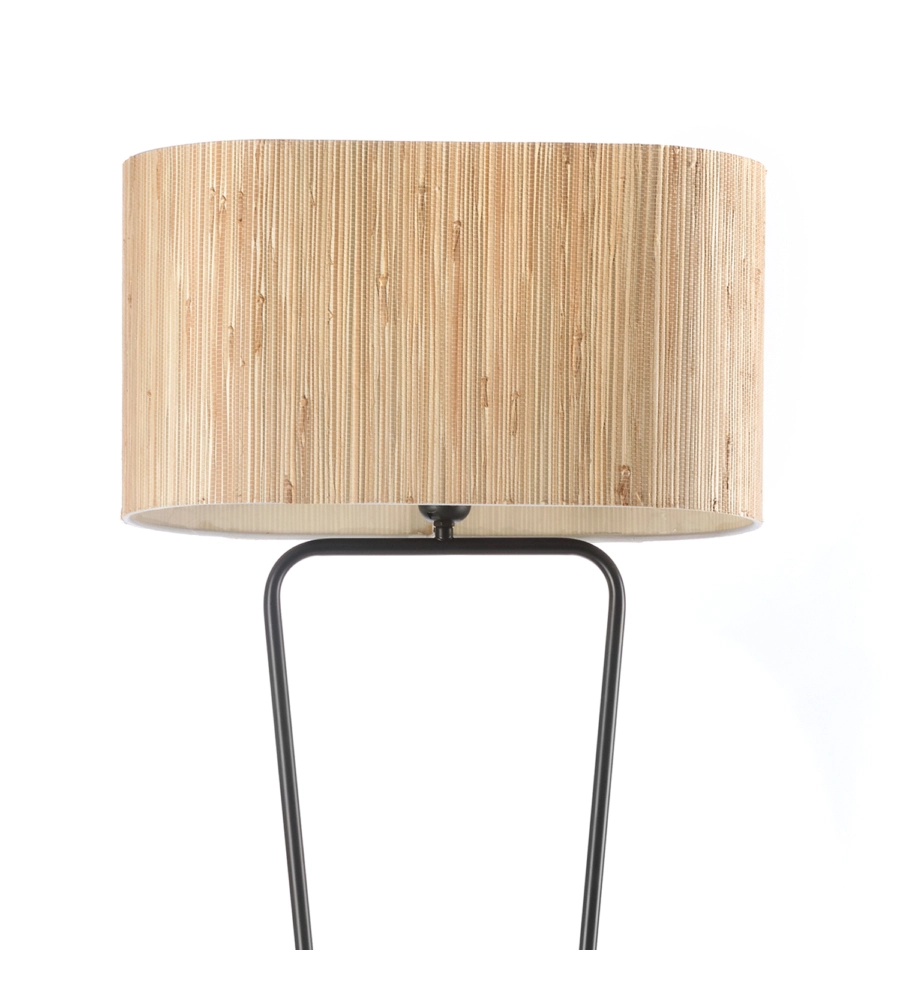 PIANTANA 1 LUCE ONLI "MADU" LEGNO E27