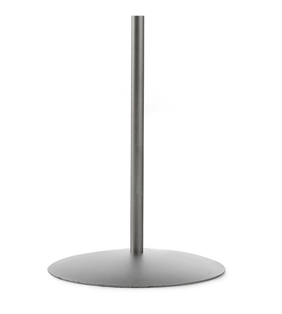 PIANTANA 1 LUCE ONLI "PIUME" GRIGIO E27