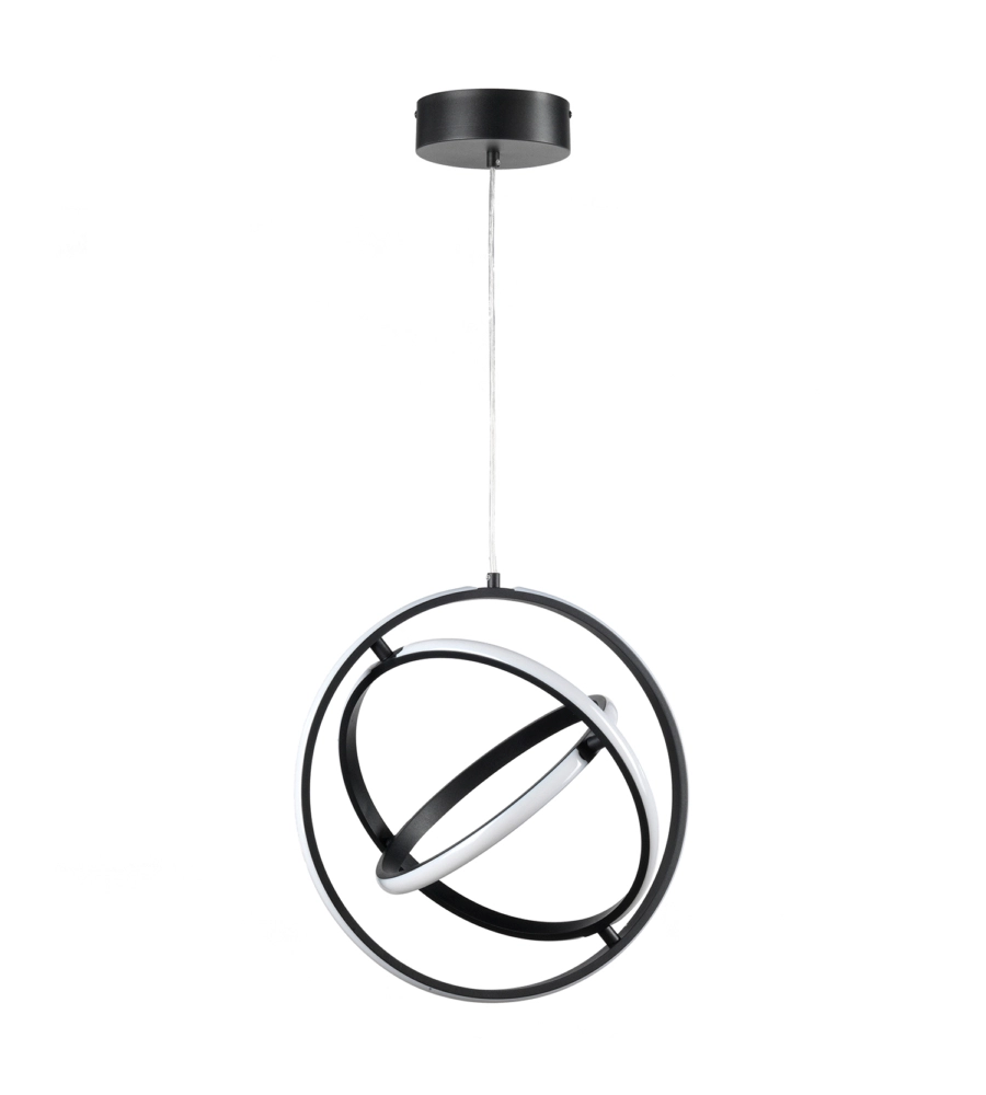LAMPADARIO LED ONLI "VITY" NERO 30W