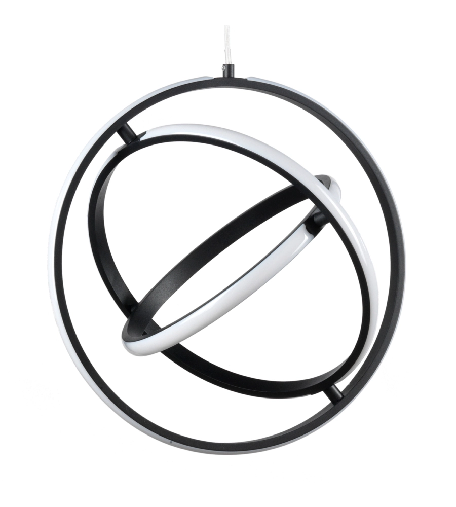 LAMPADARIO LED ONLI "VITY" NERO 30W