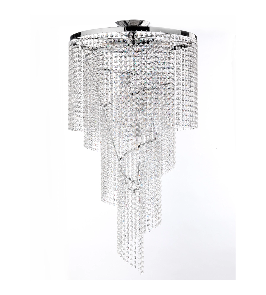 LAMPADARIO 6 LUCI ONLI "ELICA" E14 45 CM