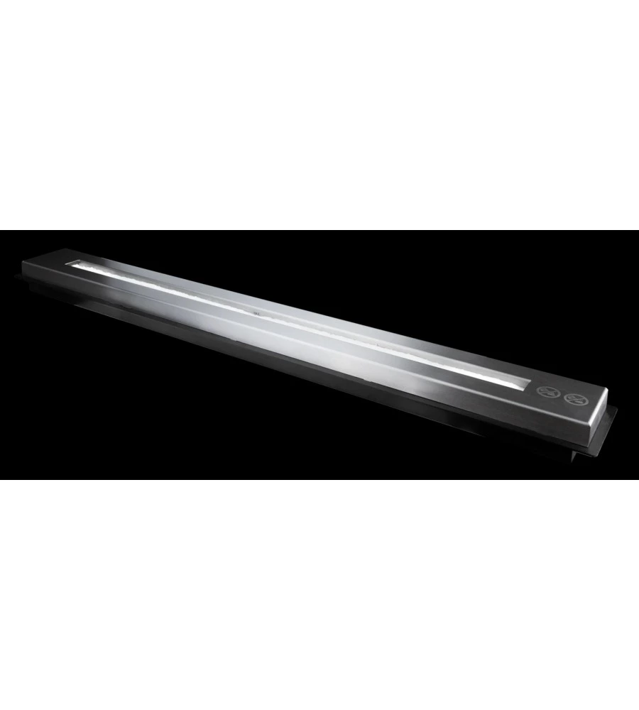 BRUCIATORE BIOETANOLO DIVINA FIRE IN ACCIAO INOX 1,7 LT 90X11X5,3 CM