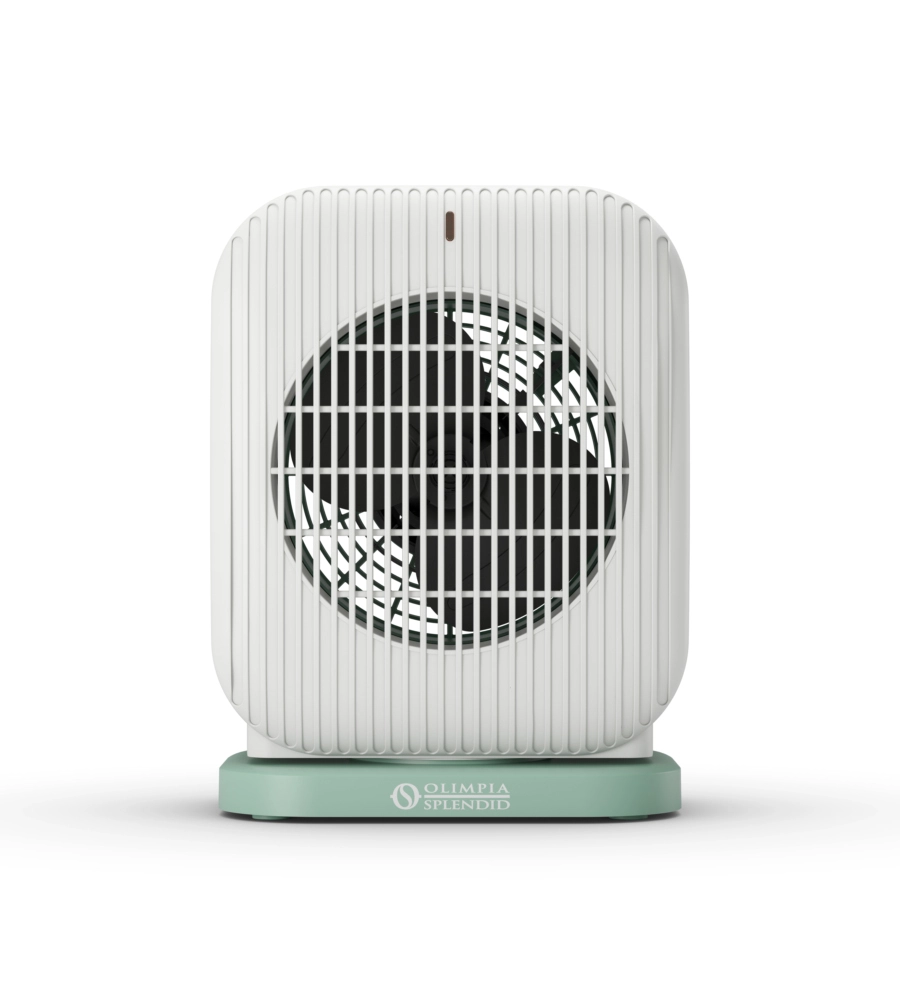TERMOVENTILATORE DA TAVOLO OLIMPIA SPLENDID "CALDO FUNKY" BIANCO E VERDE 2000 W
