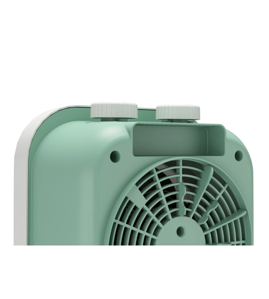 TERMOVENTILATORE DA TAVOLO OLIMPIA SPLENDID "CALDO FUNKY" BIANCO E VERDE 2000 W