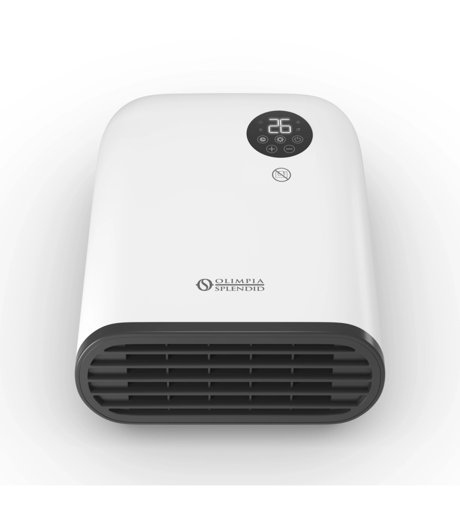 TERMOVENTILATORE DA TAVOLO O PARETE OLIMPIA SPLENDID "CALDO DUO" BIANCO 2000 W