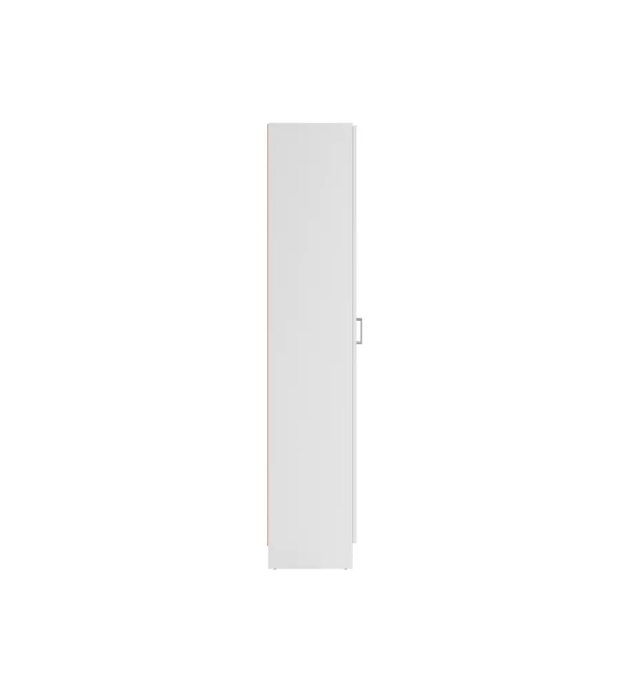 ARMADIO MULTIFUNZIONE 2 ANTE BIANCO 70X36X180,9 CM