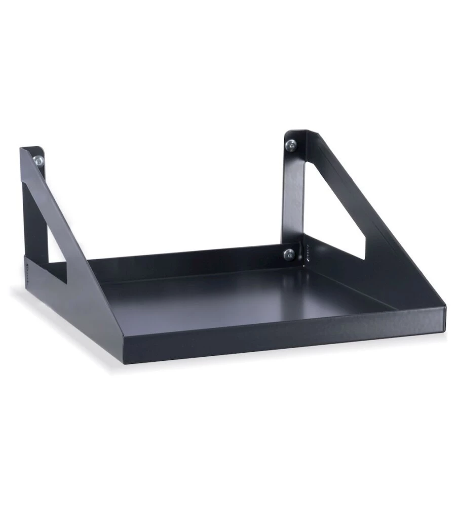MENSOLA REVERISIBILE FAMI "PICCOLA" PER PANNELLO FORO QUADRO IN ACCIAIO ANTRACITE 30 CM