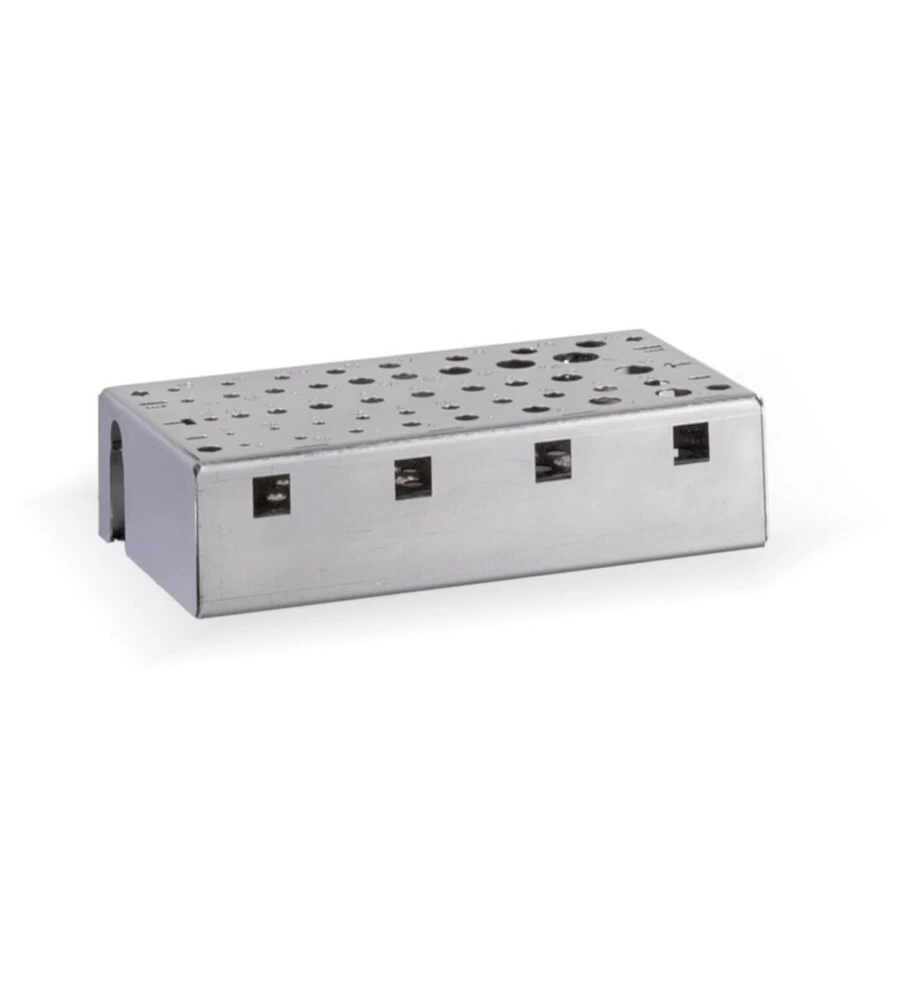PORTA PUNTE FAMI IN ACCIAIO INOX 15,5X8,4X3,9 CM