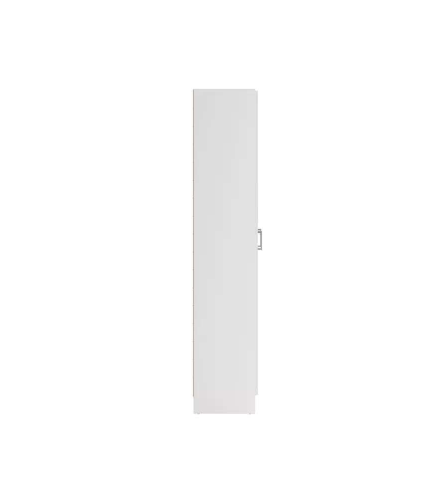 ARMADIO MULTIFUNZIONE 3 ANTE BIANCO 104,2X36X180,9 CM