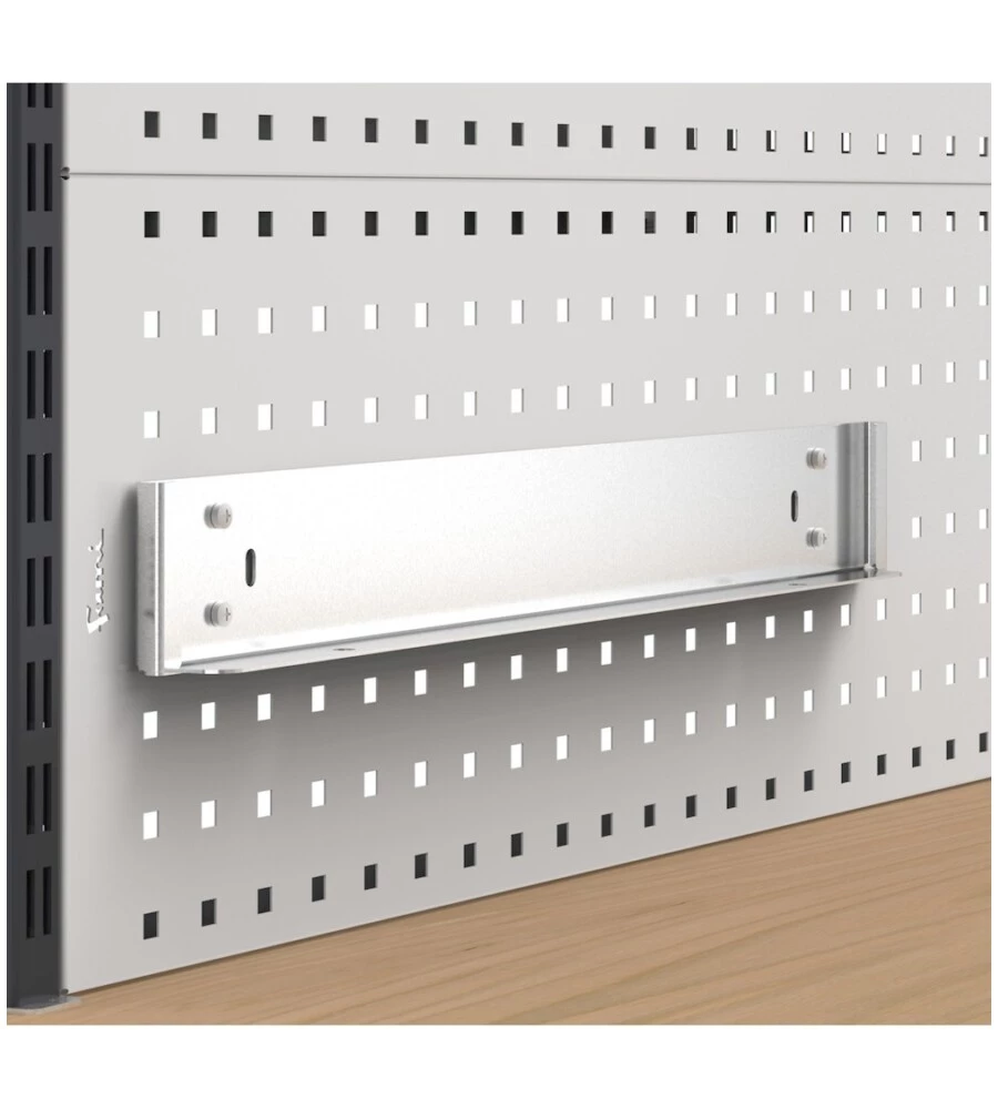 SUPPORTO PER CASSETTIERA FAMI "VISUAL BOX" PER PANNELLO FORO QUADRO 60,2X3,2X7,3 CM