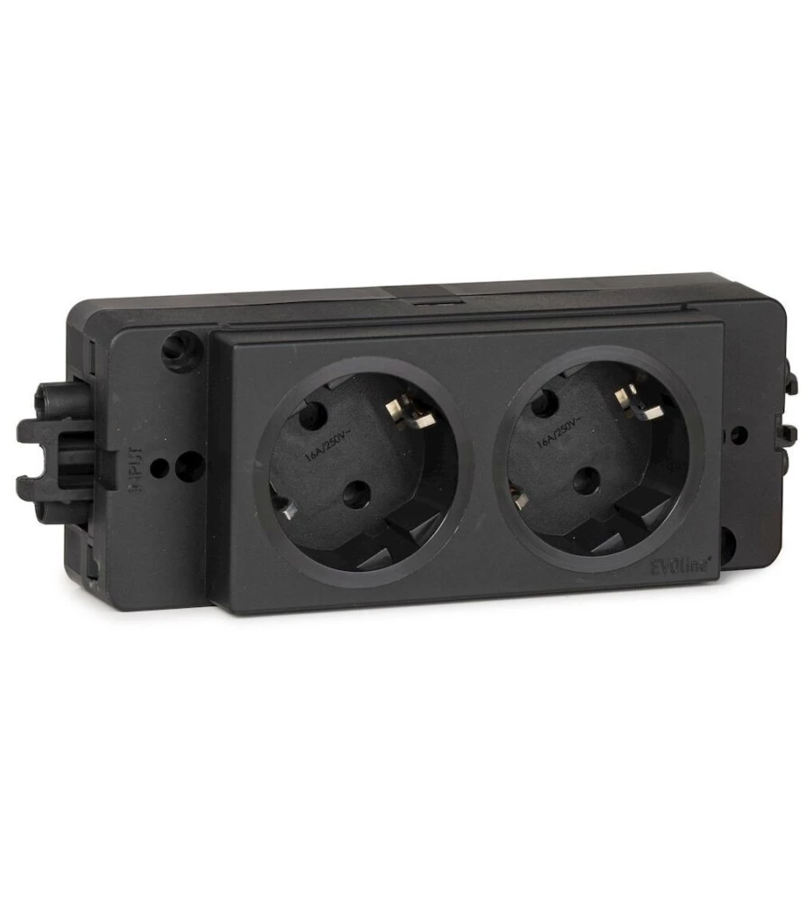 PRESA SCHUKO MULTIPLA FAMI 2 SCOMPARTI