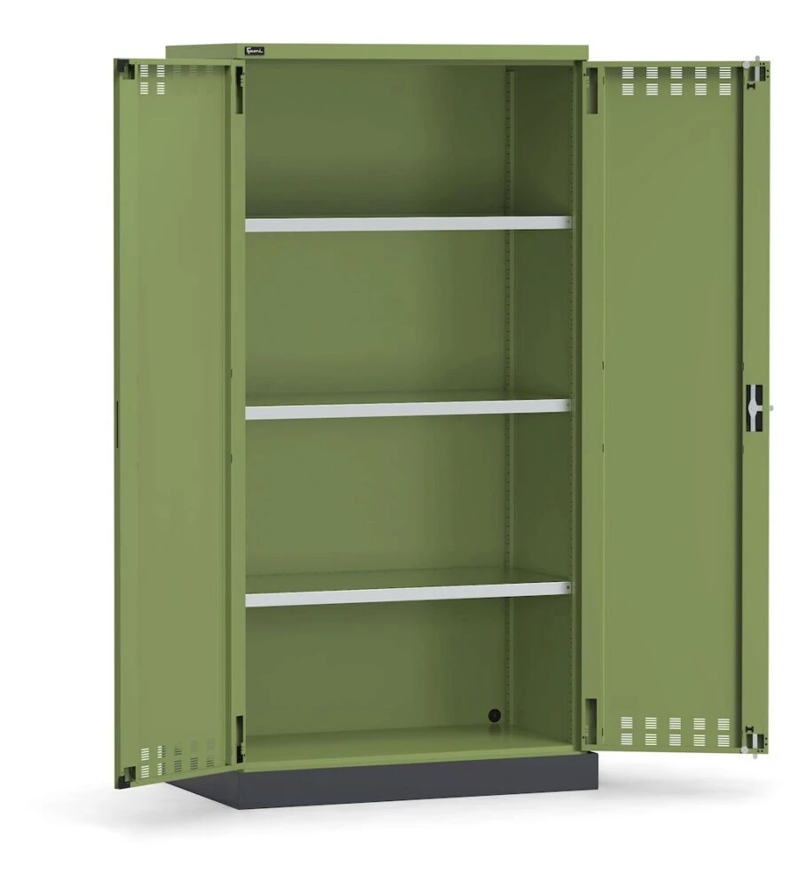 ARMADIO PER FITOFARMACI E FITOSANITARI FAMI "PERFOM" IN LAMIERA VERDE 104,8X60X202,7 CM