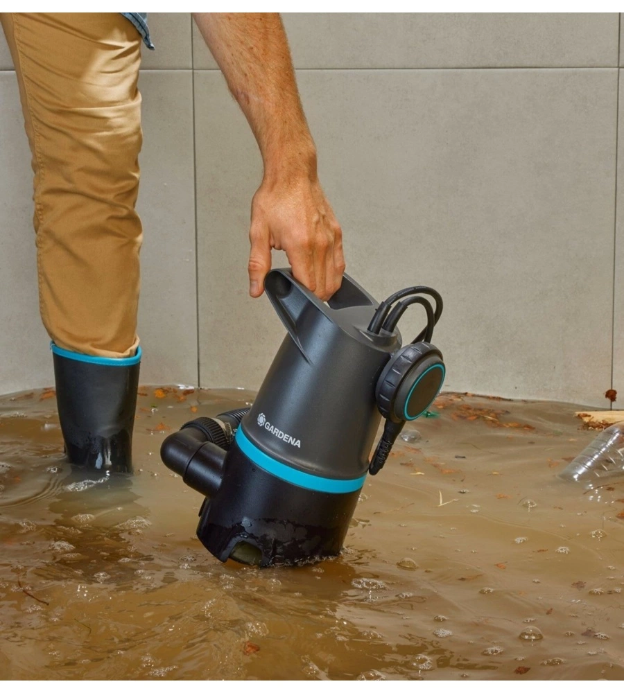 POMPA SOMMERSA X ACQUA PULITA 550W D. 1 MM.
