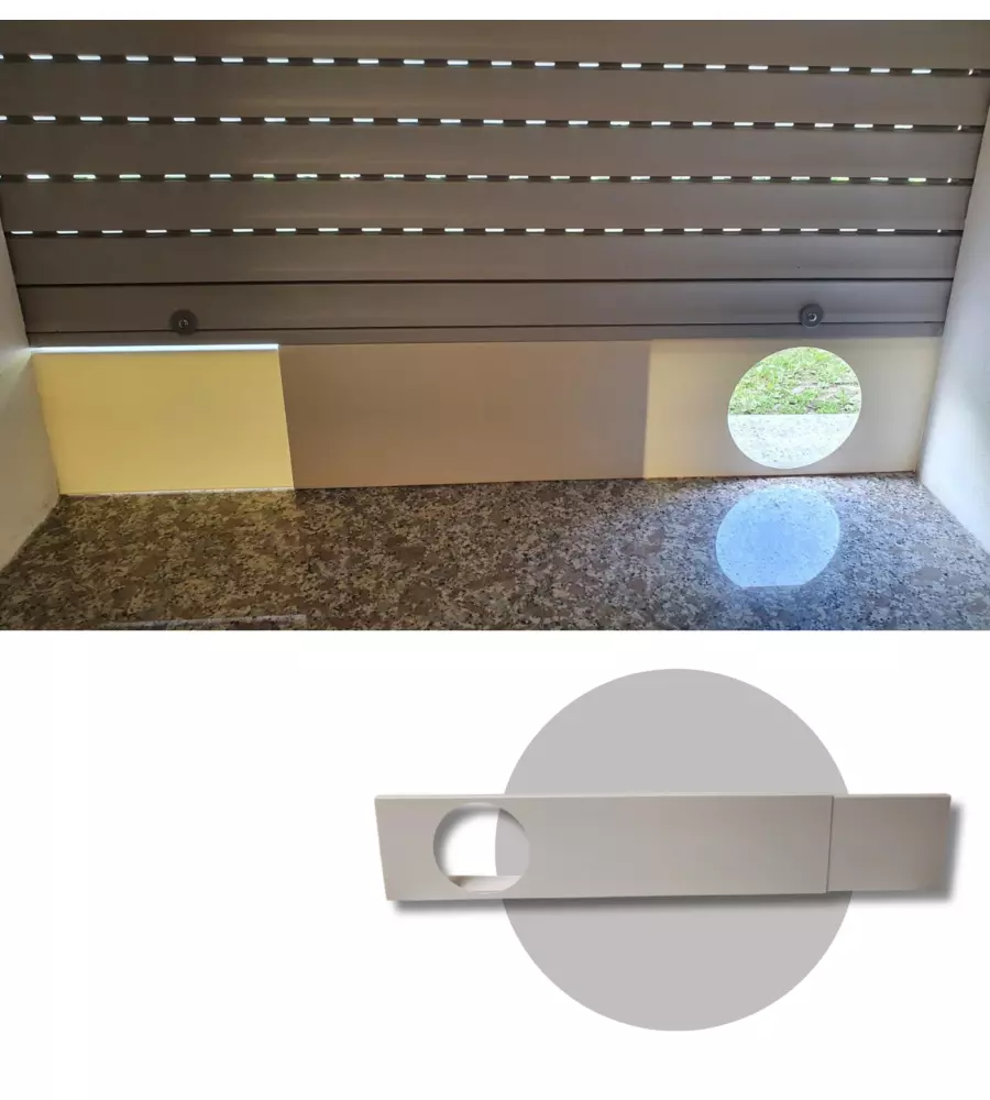 OUTLET - USATO PER PROVA - CONDIZIONATORE PORTATILE CALDO FREDDO CON TELECOMANDO TECNO AIR SYSTEM "AFC-9001" 2 VELOCITÀ 2600 W