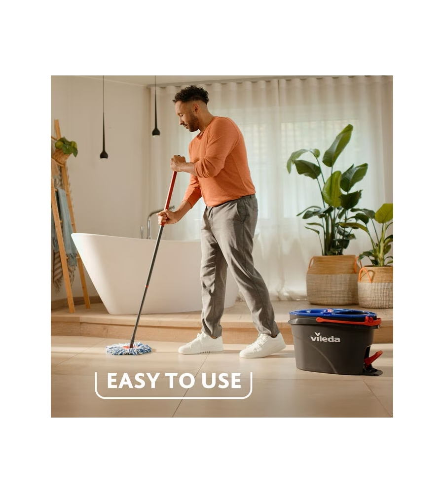 Lavapavimenti Vileda "Spin Mop H2Pro" con sistema a pedale